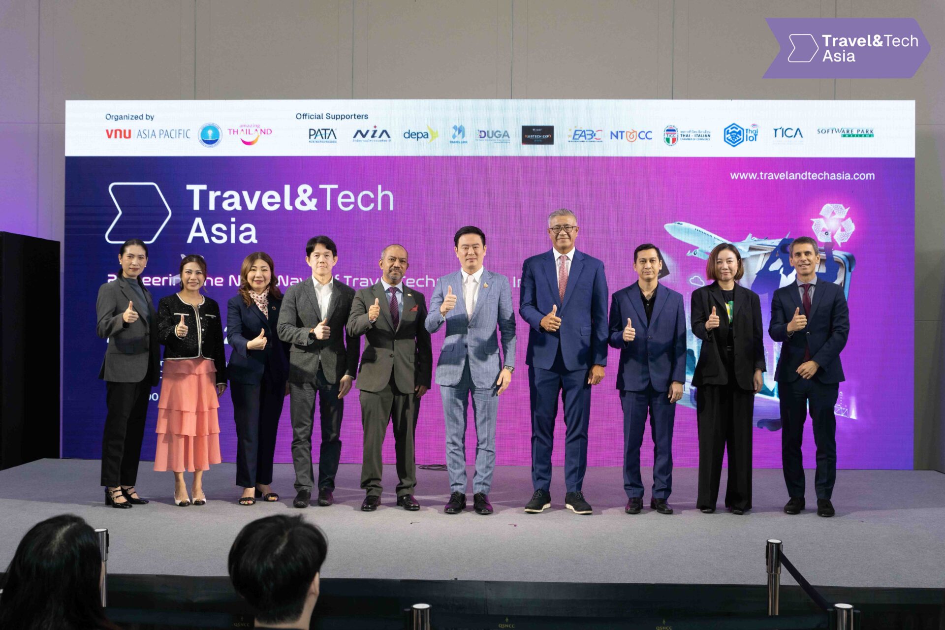 Industry leaders and experts, panelists who participated in the discussion titled “The Future of Travel Technology in Asia”